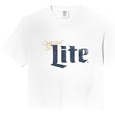 Miller Lite - Tonal Washed Logo Comfort Colors Crop Top