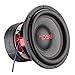 DS18 HOOLIGAN-15.4D Hooligan 15-Inch SPL Competition 6,000 Watts Max Dual Voice Coil 4 Ohms Subwoofer, Set of 1