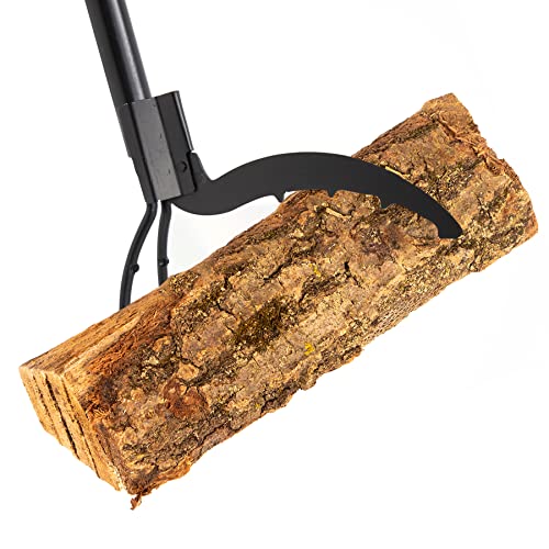 Dragonfire Log Grabber 40" Long Fire Pit Tong with Durable Steel