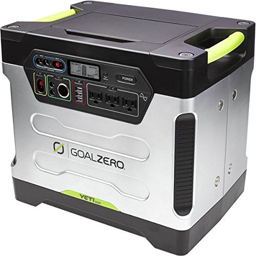 Goal Zero Yeti 1250 Solar Generator Kit with Boulder 100 Briefcase