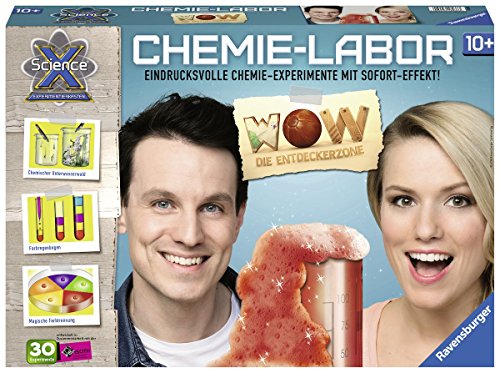 Ravensburger 18937 - ScienceX Chemie-Labor WOW die Entdeckerzone