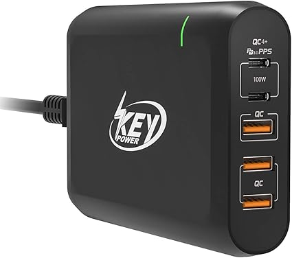 USB C Charger, 100W 5-Port Power 