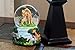 Elanze Designs Giraffes Zebras and Elephants 100MM Sturdy Wind Up Music Glitter Water Snow Globe Tabletop Dresser Nightstand Figurine Decoration Plays Tune Born Free