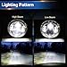 SUPAREE 7 inches Led Motorcycle Headlight Fog Passing Lights DOT Kit Set for Touring Road King Ultra Classic Electra Street Glide Tri Cvo Heritage Softail Deluxe Fatboy Chrome