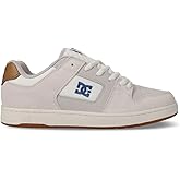 DC Men's Manteca 4 Skate Shoe, TAN/Blue/Gum, 5