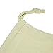 Augbunny 100% Cotton Durable Drawstring Muslin Produce Bags, 6 pack set