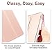 ESR iPad 9.7 2018/2017 Case, Soft TPU Bumper Edge Corner Protection Smart Case Cover Auto Wake Sleep Function Compatible for iPad 9.7 inch 5th/6th Gen, Rose Gold