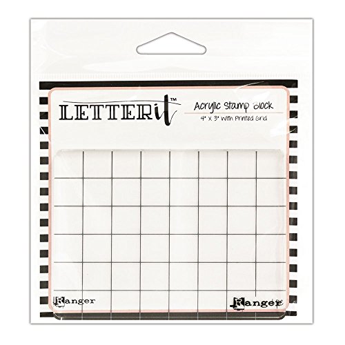 Ranger Letter It Acrylic Stamping Block 4