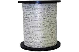 The Ribbon Factory® USA Made 1250 Lb 1/2" Pull Tape | Pull Webbing | Flat Rope - 1000 FT (Many Strengths and Lengths Available)