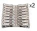 FOMMEN Clothes Pins 32 Pcs Metal Beach Chair Towel Clips,Heavy Duty Stainless Steel Clothespin, Row Cover Clips,Garden Clips,Greenhouse Clamps