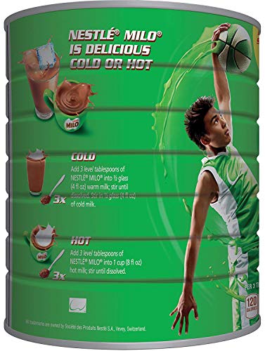 Nestle Milo Chocolate Malt Beverage Mix Jumbo 3.3 Pound Can (1.5kg) (Limited Edition)