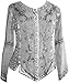 102 B Agan Traders Gypsy Medieval Renaissance Top Blouse