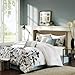 Madison Park Matilda Comforter Scenic Design All Season Hypoallergenic Down Alternative Set, Matching Bed Skirt, Decorative Pillows, Californina King (104
