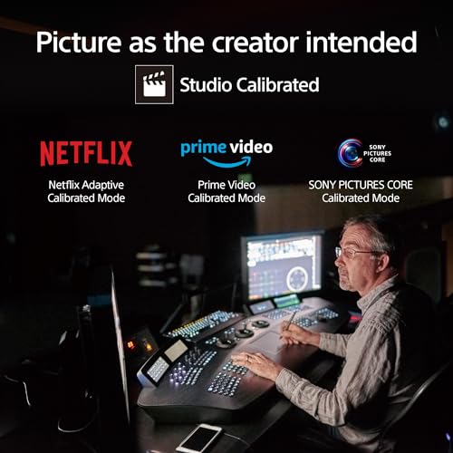 Sony BRAVIA 5 75 Inch TV, Mini LED, 4K Smart Google TV, XR Processor with AI Technology,120hz Television with Dolby Vision/Atmos, Exclusive Features for PlayStation®5, K-75XR50, 2025 Model