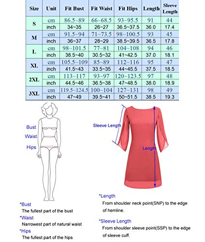 GRACE KARIN Women Loose Chiffon Dress Elegant Evening Dress for Cocktail Party - Image 6