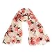 Malloom Rose Womens Voile Long Stole Scarves Korean Shawl Scarf