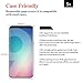 BERSEM [2PACk] Tempered Glass Screen Protector Galaxy S9,Bubble Free, Case Friendly 3D Curved Glass, Full Coverage, with Installation Tray for Samsung S9 (1 Pack Black) (S9)