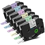Freshworld 6-Pack Compatible TZe Tape Replacement