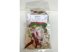 MJshop 4 Packs of Tom YUM Original Natural Basic Dried Herbs Ingredients of Thai Food Soup