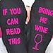 Sunfei Women and Men's Creative Embroidery Letter Kntting Socks Winter Fashion Socks (Black)