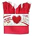 DADM Heart Pillow Craft Kit, DIY Crafts Kits for Kids and Adults, Girls and Boys No sew Tie a Pillow kit, Knot-it and Stuff , Precut Fleece Fabric and Stuffing Selfme