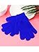 Sumind 12 Pairs Winter Knitted Magic Stretch Gloves Anti-slip Knit Cotton Warm Gloves for Children (6 Colors, Kids Size 5 to 12 Years)