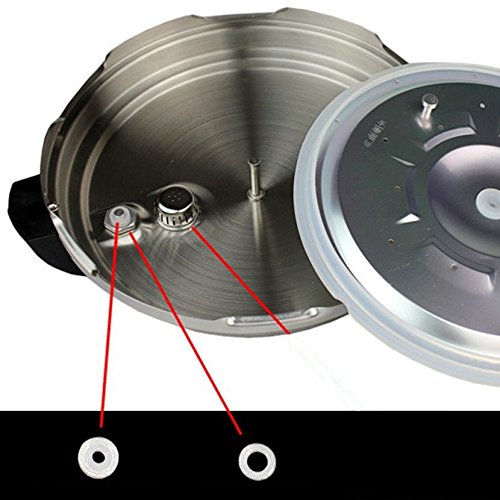 T&B 8 Quart Pressure Cooker Silicone Sealing Ring Rubber Gasket Set Universal Replacement Floater and Sealer For Power… 6 T&B 8 Quart Pressure Cooker Silicone Sealing Ring Rubber Gasket Set Universal Replacement Floater and Sealer For Power… - Image 7