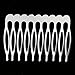 Jili Online 10 Pieces Blank Hair Clips Combs Pins Barrettes Wedding Bridal Metal Hair Combs Clips DIY Hair Bows Findings