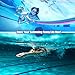 vetoky Kids Swim Goggles Wide Vision Swimming Goggles with Nose Clips+Ear Plugs,Anti Fog Swimming Goggles UV Protection Mirrored (Blue with Mirror Blue Lens)