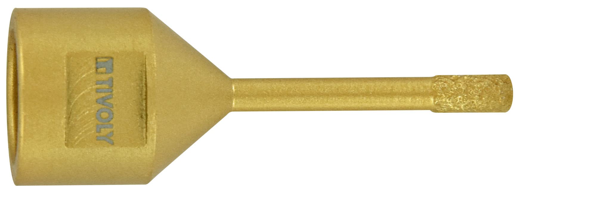 Tivoly 12010920500 Diamond Dry Drill Bit M14 Diameter 5 mm Length 35 mm