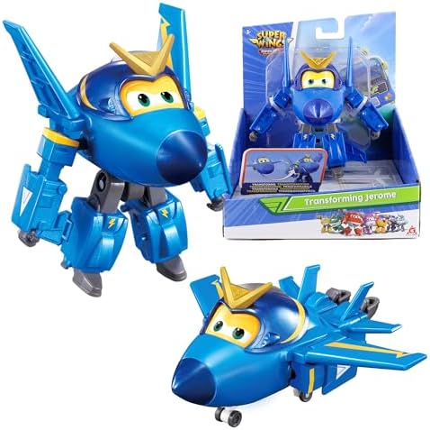 Super Wings Auldeytoys YW710230 Transforming Jerome Spielzeugfigur