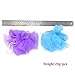 Honbay 5PCS Small Mesh Pouf Mesh Bath Shower Sponge for Travel and Business Trip