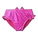 Hot Little Girls 3 Pcs Princess Mermaid Tail Swimmable Bikini Set Swimwear, Pink/Blue, 110 (5-6Y)