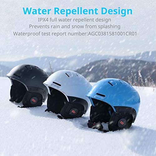 Smart4u Smart Ski Helmet SS1 with Bluetooth Ski & Snowboard Helmet,IPX4