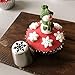 4 PCS Christmas Pastry Icing Piping Nozzles,Special Stainless Steel Russian Piping Tips Set,Cake Decorating Tools(1 Christmas Tree,2 Snowflake,1 Leaf)
