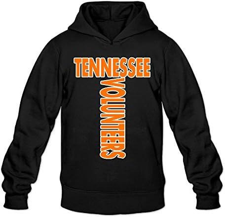 DVPHQ Men's Classic University Of Tennessee Volunteers Hooded Sweatshirt Size XL Black