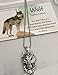 Smiling Wisdom - Totem Spirit Animal Necklaces for Girls or Boys - Matching Animal Card (Bear Shark Wolf Turtle Dragon)