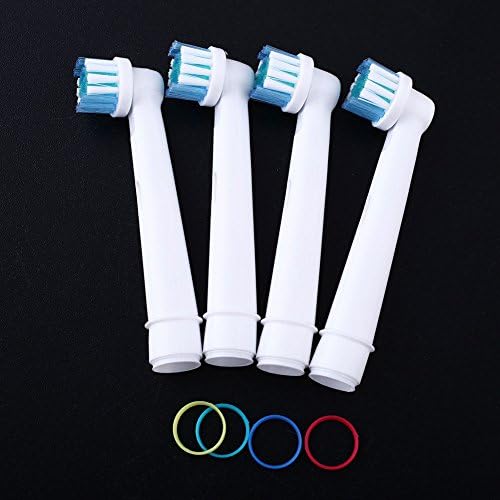 MAZIMARK--4 PCS Electric Toothbrush Heads Replacement For Braun Oral B Pro Precision Clean