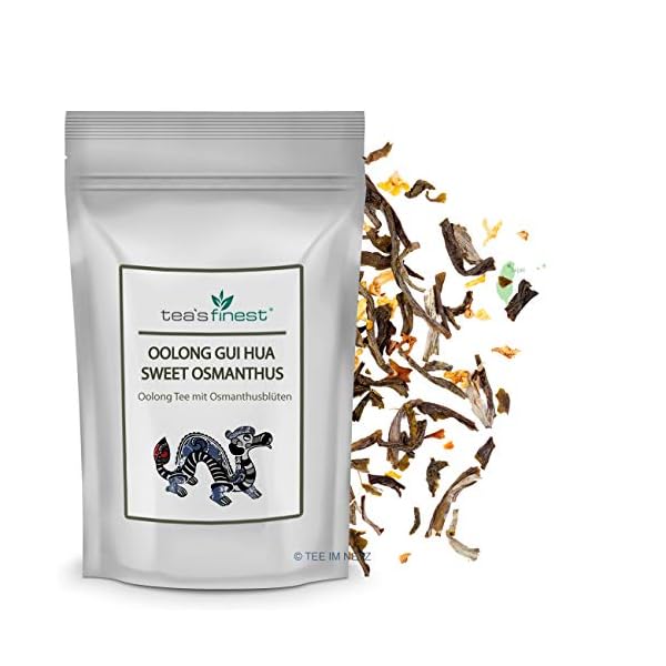tea`s finestÂ® Oolong Gui Hua Sweet Osmanthus (100 Gramm)