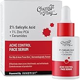 Chemist At Play 2% Salicylic Acid Face Serum | Treats Active Acne | Controls Excess Oil | Fades Acne Marks | Improves Skin Texture | 30ml