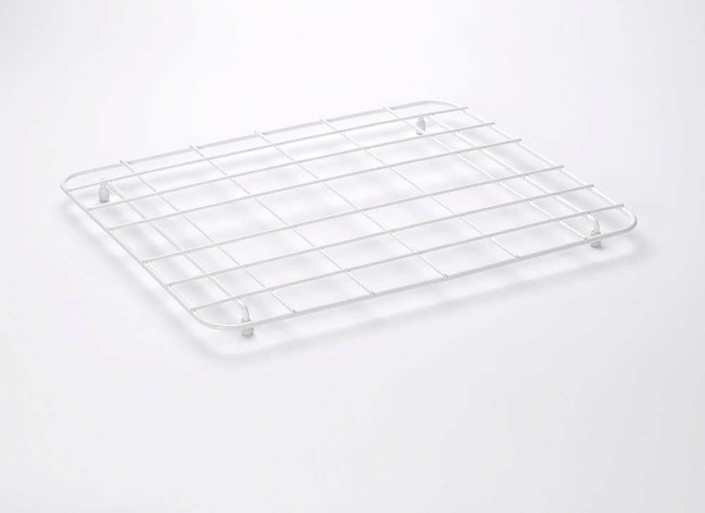 Delfinware Belfast Sink Mat, White, 28mm x 460mm x 370mm