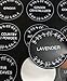 336 Preprinted Water Resistant Round Spice Jar Labels 1.5