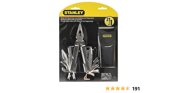 STANLEY Multiherramienta 21 en 1 con Estuche 94-807 : Amazon.com.mx:  Herramientas y Mejoras del Hogar