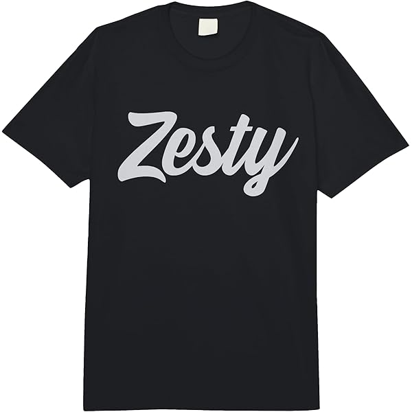 Amazon.com: Zesty T-Shirt : Clothing, Shoes & Jewelry