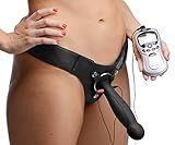 Zeus Electrosex Onyx Strap On Dildo, 1 Count