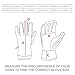 Terra Hiker Water-Resistant Microfiber Winter Ski Gloves 3M Thinsulate Insulation for Women