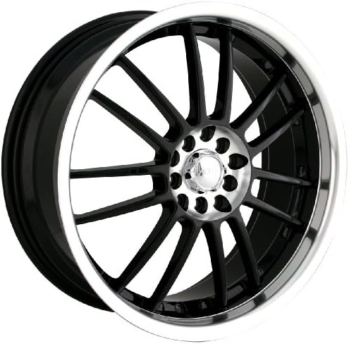Akita AK-25 425 Black Wheel with Machined Lip (18x7.5")