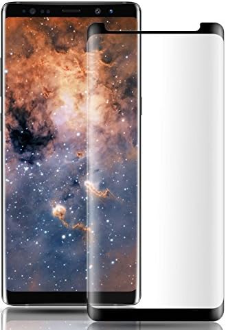 For Galaxy Note 8 Tempered Glass Screen Protector,Geelie [Anti-scratches][Crystal Clear][Anti-Bubble] 9H Hardness Screen Protector for Samsung Galaxy Note8 Black