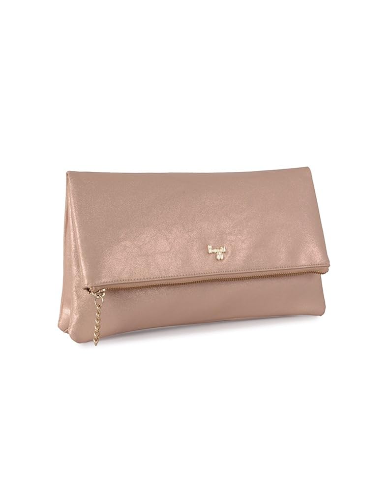 baggit women's clutch (rose) ()