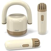 EWA Karaoke Machine 2 Microphone, Portable Mini Metal Bluetooh Speaker | Premium Sound Quality, Deep Earth-Shaking Bass, Magic Voice Effects, Metal, Compact &amp; Portable